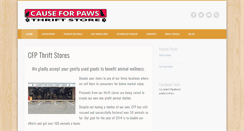 Desktop Screenshot of cfpaws.com